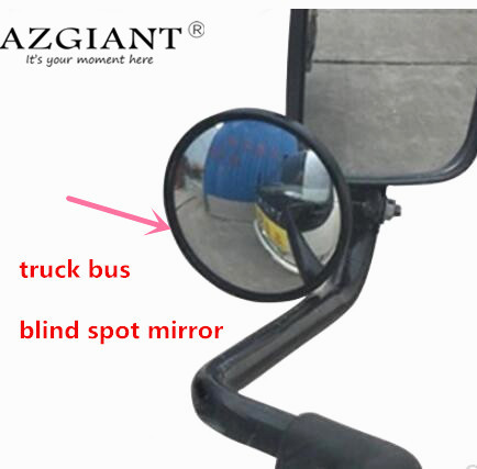 adjustable blind spot mirror Truck/Bus rearview mirror large round mirror reversing large field of view aux ► Photo 1/6