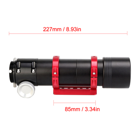 New 50mm f/4 Fully Metal Guide Scope Refractor Telescope Optical Tube for ZWO Auto Guiding Cameras LD2048A ► Photo 1/6