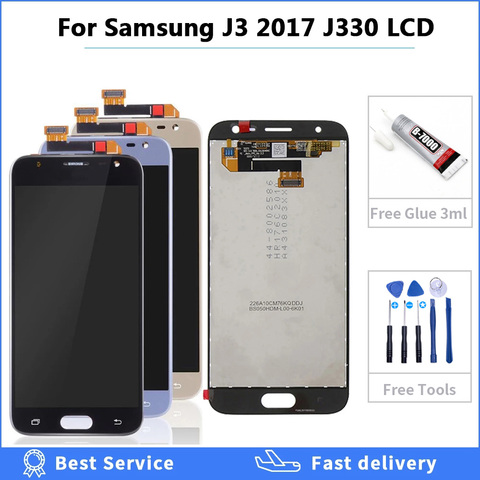 Price History Review On Original For Samsung Galaxy J3 17 J330 J330f Sm J330f Lcd Display Touch Screen Digitizer Assembly Lcd Display Adjust Brightnes Aliexpress Seller Phone Parts Factory Store