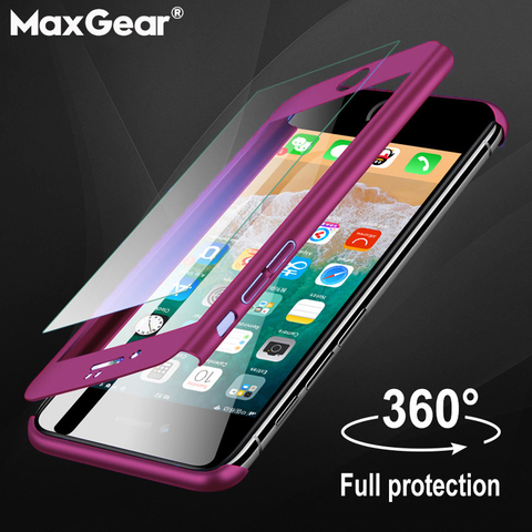 360 Full Protective Cover Case For Huawei P30 P20 P40 Lite E Mate 20 Pro Honor 10i 8X 9 10 i P Smart Z 2022 Thin Slim Case+Glass ► Photo 1/6