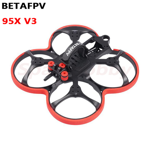 BETAFPV Beta95X V3 DJI FPV Frame Kit 100mm 95mm Wheelbase PA12 Material EVA Buffer F4 AIO 20A ESC 1106 Motor Quadcopter Drones ► Photo 1/6