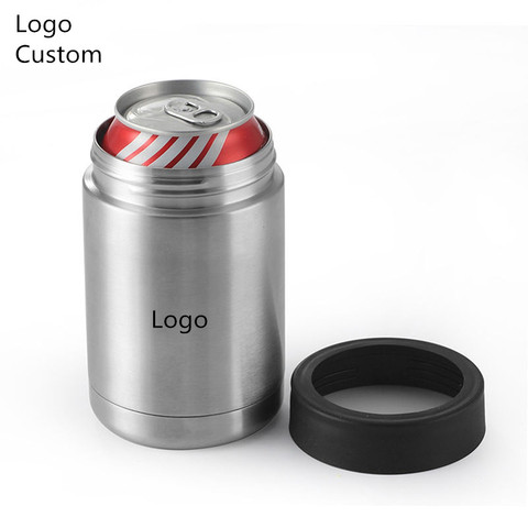 12 OZ Stainless Steel Beer Bottle Cold Keeper Can/Bottle Holder Double Wall Vacuum Insulated Beer Bottle Cooler Bar Accessories ► Photo 1/6