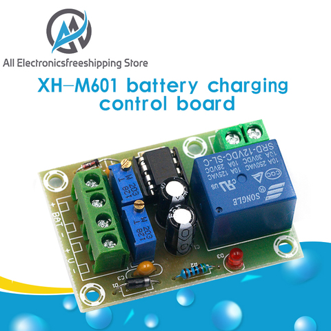 High Quality XH-M601 Battery Charging Control Board 12V Intelligent Charger Power Control Panel Automatic Charging Power ► Photo 1/6