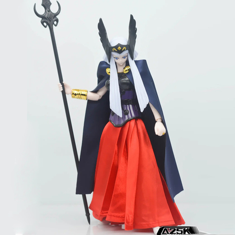 NT Model Saint Seiya Myth Cloth EX Asgard Polaris Hilda Hiruda 2 Sets Dress Knights of the Zodiac Action Figure In Stock ► Photo 1/6