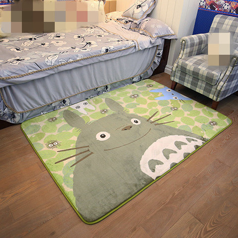 5 Styles Living Room Bedroom Rug cute Totoro Cat Printed Baby Play Mats Floor Carpet mat Kid's Toddler Climb Blanket Decoration ► Photo 1/6