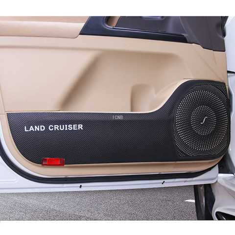 For Toyota Land Cruiser 200 2008 2009 2010 2011 2012 2013 2014 2015 2016 2017 2022 Door Protection Pad Anti-kick Mat ► Photo 1/5