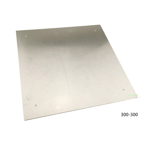 BLV mgn Cube 3D Printer Aluminum Build Plate Heated Bed support plate 300x300mm ► Photo 1/1