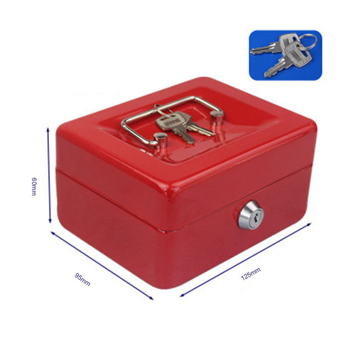 Protable Key Locker Safe Home Shop Steel Mini Money Box Security Cash box Storage Box Hidden Coin Money Jewellery ► Photo 1/6