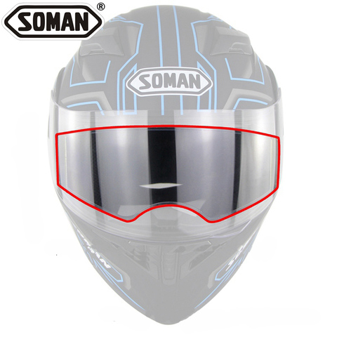 Anti-Fog Helmet Lens film universal for the Motorcycle Helmet visor Fog Resistant films  for K3 K4 AX8 LS2 HJC ► Photo 1/6