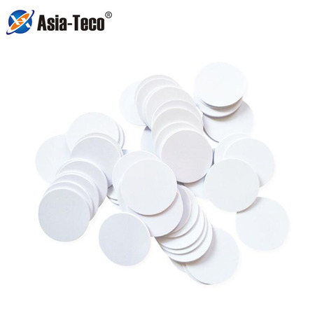 100/50pcs NFC Ntag215 Coin TAG Key 13.56MHz NTAG 215 Universal Label RFID Ultralight Tags Labels 25 mm diameter ► Photo 1/6