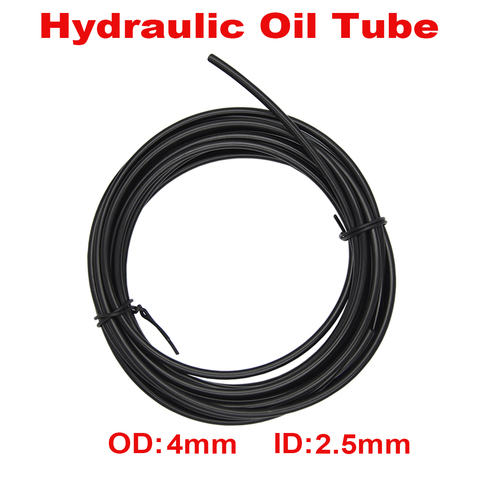 1M D2.5x4mm Hydraulic Oil Valve Controller Pipe For 1/12 RC Excavator Bulldozer car Parts ► Photo 1/4