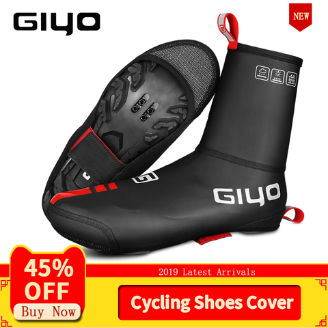 GIYO 2022 Cycling Shoes Cover Waterproof Bicycle Bike Overshoe For MTB Road Cycling Over Shoes Thermal Summer Winter Cycle Boots ► Photo 1/6