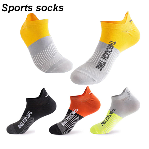 2022 New Spring Summer Men Women Sports Running Socks Protective Ankle Socks Thin Breathable Deodorant Fitness Short Socks Male ► Photo 1/6