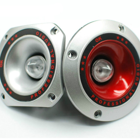 SOTAMIA 2Pcs 4 Inch Audio Tweeters Piezoelectric Audio DIY Speaker Horn 20W Buzzer Treble Ceramic Piezo Driver Stage Loudspeaker ► Photo 1/4