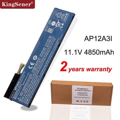 KingSener Battery AP12A3i For Aspire Timeline Ultra M3 M5 M3-581TG M3-481TG M5-481TG M5-581TG AP12A4i 11.1V 4850mAh ► Photo 1/6