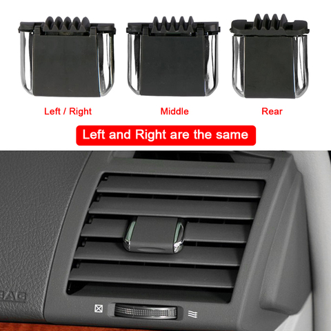 Car Front Rear A/C Air Conditioning Vent Outlet Tab Clip Repair Kit For Toyota Camry Interior Air Conditioner Accessories ► Photo 1/6