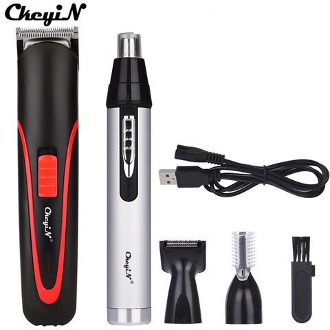 Portable Electric Cordless Hair Trimmer Cutting Machine Multi functional Nose Ear Clipper Head Precision Trimer Eyebrow Shaver ► Photo 1/6