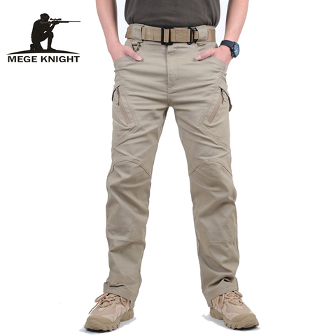 Mege Tactical Cargo Pants Cotton Military US Army Combat Trousers Work Clothing Male Jogger Casual Pants Streetwear Airsoft Gear ► Photo 1/6