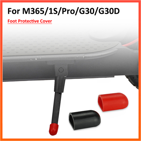 Scooter Silicone Kickstand Foot Support Protect Cover for for XIAOMI Millet M365 Pro Ninebot Max G30 Es2 Es4 ► Photo 1/6