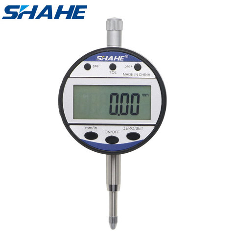 free shipping 0-12.7 mm 0.01 mm electronic digital indicator precision tools digital dial gauge digital dial indicator ► Photo 1/6