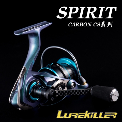 Lurekiller 2022 New Carbon Spinning Reel SPIRIT CS 2000/2500/3000