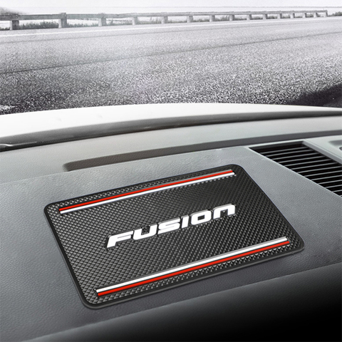 Car Logo Anti Slip Mat Phone Holder Non-Slip Mat non slip Pad For Ford Fusion Fiesta Mk5 Mk6 2008 2017 Accessories ► Photo 1/5