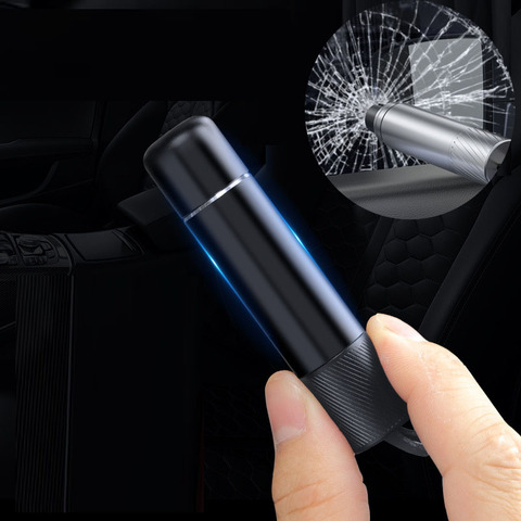 2-in-1 Auto Emergency Escape Tool Mini Window Glass Breaker Car Seat Belt Cutter Safety Hammer Life-Saving Escape Cutting Knife ► Photo 1/6