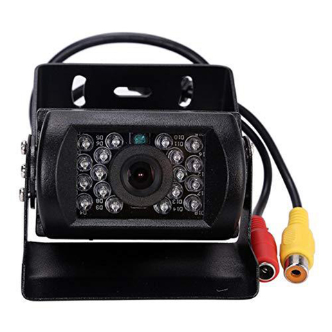 Waterproof 18 LED Car Rear View Reversing Parking Backup Camera IR Night Vision For 12V 24V Bus Truck Motorhome Van ► Photo 1/6