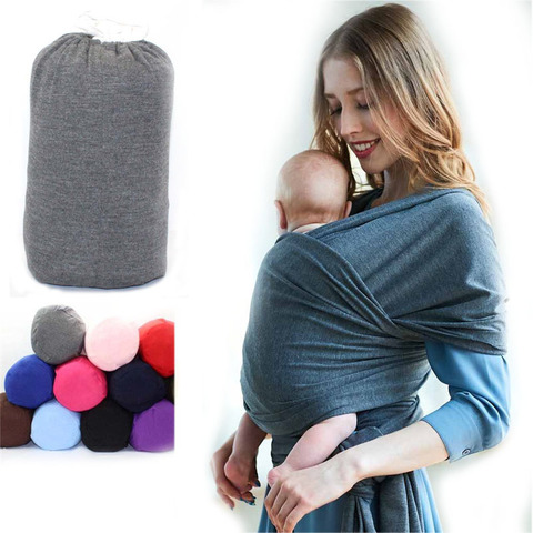 Baby Sling Wrap Babyback Carrier Ergonomic Infant Strap Porta Wikkeldoek Echarpe De Portage Accessories for 0-18 Months Gear ► Photo 1/6