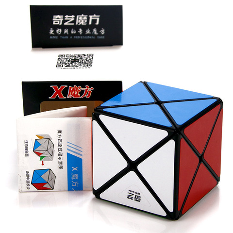 Original Qiyi X Cube 2x2x2 X-shaped magic cube qiyi X Cubing Speed  2x2 cubo magico Strange-shape puzzle cube Toys ► Photo 1/6