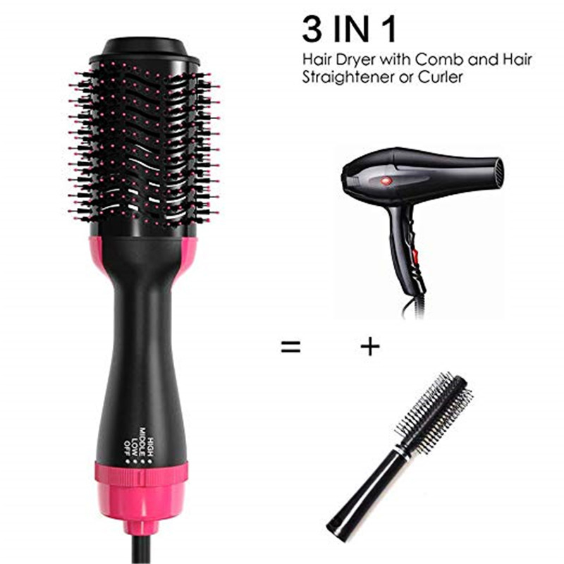 One Step Hair Dryer And Volumizer Blower Professional 2-in-1 Hair Dryers  Hot Air Brush Blow Hairbrush Styling Tools Styler - Price history & Review  | AliExpress Seller - MAKE YOU BT Store | Alitools.io