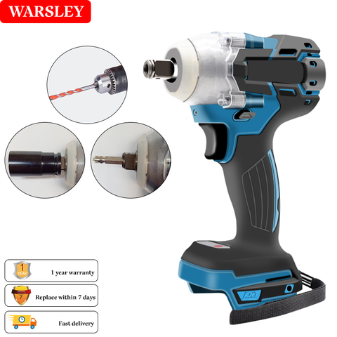 Impact wrench Match makita 18v battery dtw285z 520nmBrushless Electric 1/2 Socket Wrench Cordless Torque Power Tool ► Photo 1/6