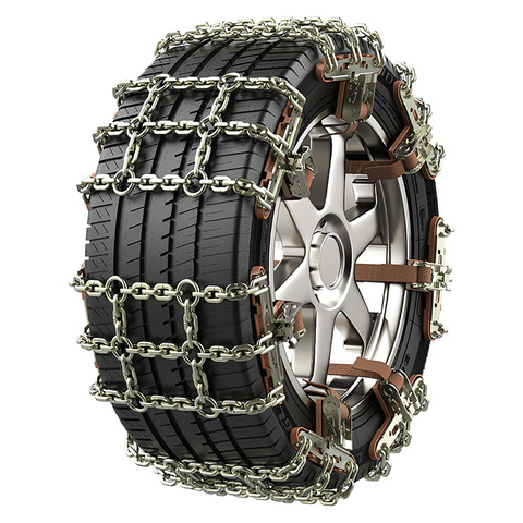 Universal Steel Winter Truck Car Wheels Tyre Tire Snow Ice Chains Belt Winter Anti-skid Vehicles SUV Wheel Chain Mud Road Safety ► Photo 1/6