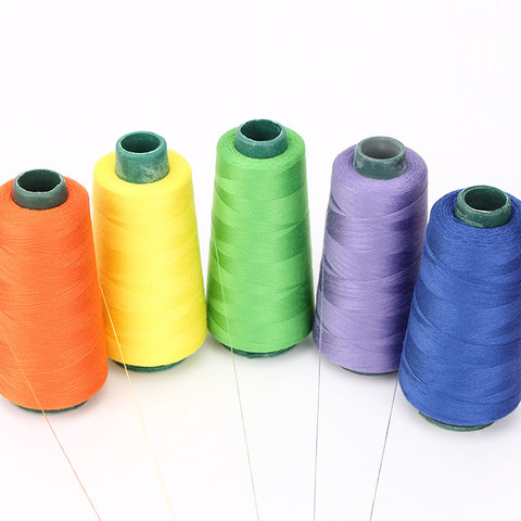 Wholesale sewing thread 2500yards / 402 polyester high speed copy line sewing thread / sewing machine thread-2 ► Photo 1/3