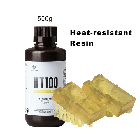 HT100 Heat-resistant High Temperature Resistance Resin For Jewelry 3d UV Resin Liquid For Elegoo Anycubic Resin 3d Printer Resin ► Photo 1/6