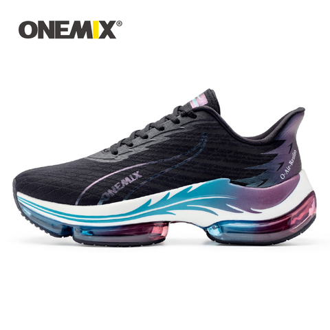ONEMIX Fashion 2022 Running Shoes for Men Air Cushion Athletic Couple Trainers Sport Runner Shoes Outdoor Women Walking Sneakers ► Photo 1/6