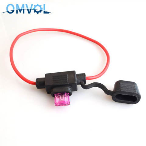 1Set car In-Line waterproof auto Fuse Holder with auto fuse ► Photo 1/6