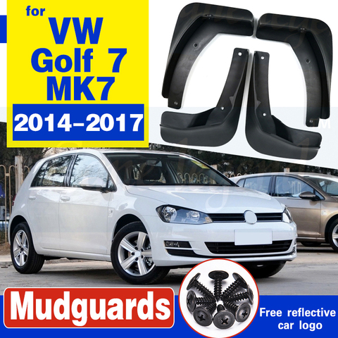 for Volkswagen VW Golf 7 Mk7 2014~2017 Mudflap Fender Mud Flaps Guard Splash Flap Mudguards Accessories 2014 2015 2016 2017 2022 ► Photo 1/6