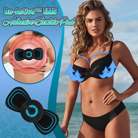 Reactivate EMS Electric Pad Electric Breast Enhancer Massager Chest Frequency Vibration Massager Bra Booster Growth Stimulator ► Photo 1/6