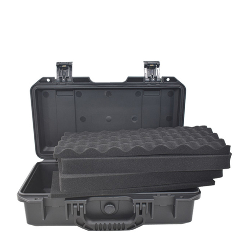 357x210x110mm ABS Sealed Waterproof Safety toolbox Equipment Instrument Case Portable Tool Box Dry Box Impact resistant ► Photo 1/3