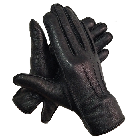 HighShine Men Cashmere Lined Deerskin Leather Dress Gloves Touch Screen Driving Wool Warm Winter Gloves ► Photo 1/6