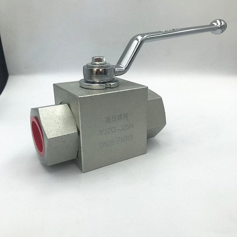 Hydraulic high pressure ball valve YJZQ KHB-G1/4 G3/8 G1/2 ► Photo 1/4