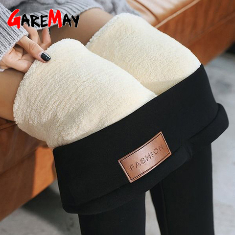 Garemay High Waist 12%Spandex Warm Pants Winter Skinny Thick Velvet Fleece  Girl Leggings Women Trousers Pants For Women Leggings - Price history &  Review, AliExpress Seller - GareMay Official Store