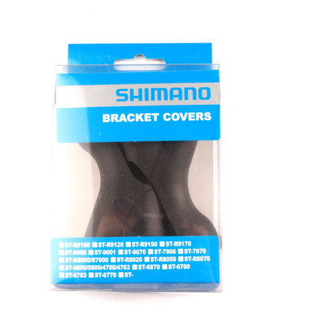SHIMANO ST 5800 6800 6870 9000 Ultegra Di2 STI BRAKE LEVER Black HOODS-1 PAIR bracket covers ► Photo 1/6