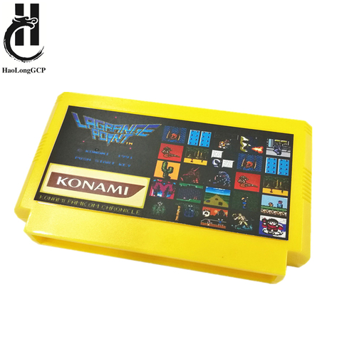 Newest 13 in 1 games card 60 Pin 8Bit Game Cartridge for family video game console for kOnami Classic collection ► Photo 1/6