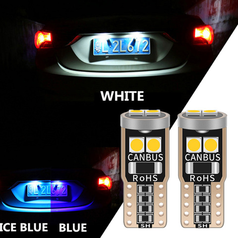 10pcs T10 W5W LED CANBUS 192 Car Parking Clearance Light For Mazda 3 6 CX-5 323 5 CX5 2 626 Spoilers MX5 CX 5 GH CX-7 GG CX3 ► Photo 1/6