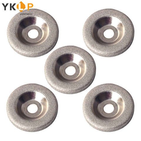 50mm Plating Diamond Grinding Wheel Disc Grinding Circles for Tungsten Steel Sharpener Grinder Accessories 5Pcs/Set ► Photo 1/6