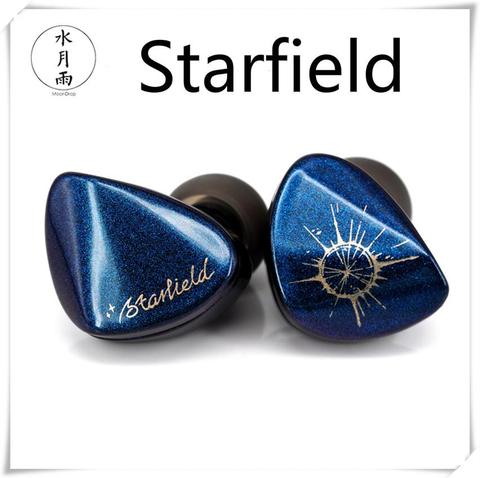 MoonDrop Starfield Carbon Nanotube Diaphragm Dynamic Hifi Music Monitor DJ Studio Stage Sports 0.78mm Earphone Earbuds ► Photo 1/6