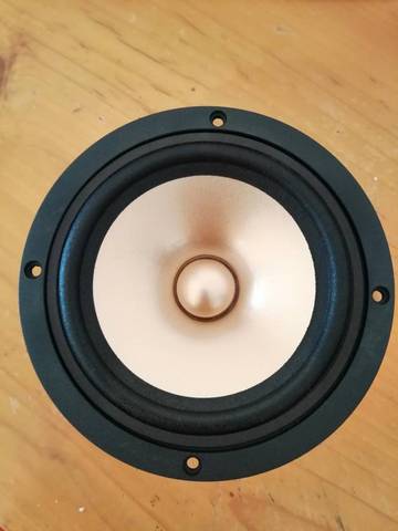 1 Piece Original AKISUI AS120FL 5'' Full Frequency Speaker Driver Unit Casting Aluminum Frame Mixed Paper Cone 4ohm 60W ► Photo 1/5