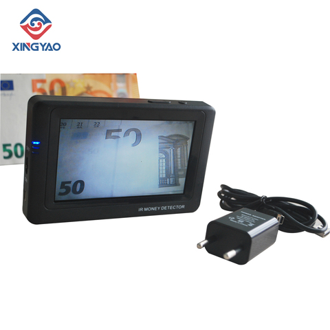 IR INFRARED CAMERA MONEY DETECTOR PORTABLE CASH CURRENCIES DETECTOR MINI  BANKNOTE DETECTOR ► Photo 1/6